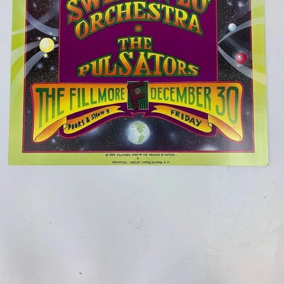 The Neville Brothers Sweet N Lo' Orchestra Concert Poster 1994 F-173 Fillmore - Picture 5 of 10